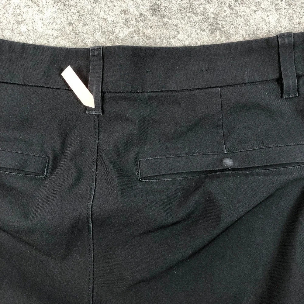 Lululemon ABC Mens 34 Black Technical Slim Fit Golf Casual Pants Athletic Gym - Picture 12 of 13